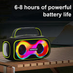 مكبر صوت بلوتوث محمول خارجي HOPESTAR Party Box 150 بقوة 40 واط مقاوم للماء بمعيار IPX5