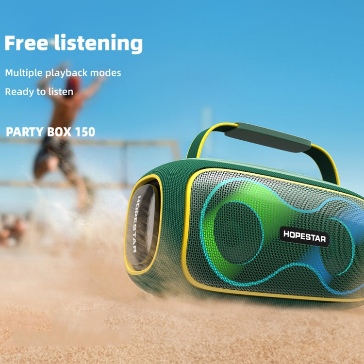 مكبر صوت بلوتوث محمول خارجي HOPESTAR Party Box 150 بقوة 40 واط مقاوم للماء بمعيار IPX5