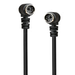 كابل تمديد Mini DIN 6 دبابيس، 0.5 متر، 1.8 متر، 3 متر