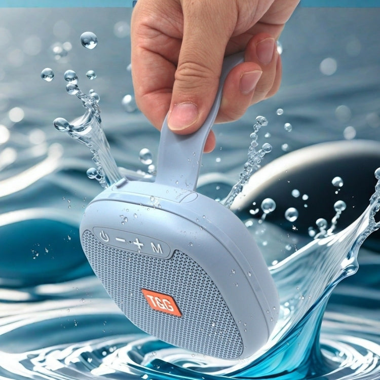 مكبر صوت بلوتوث لاسلكي محمول خارجي T&G TG-444 TWS مقاوم للماء بمعيار IPX6 للدراجات