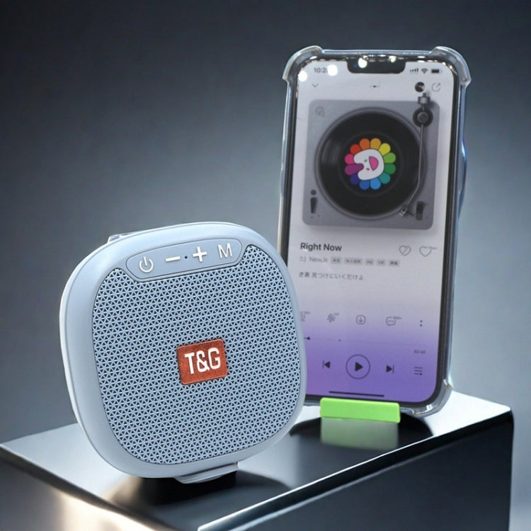 مكبر صوت بلوتوث لاسلكي محمول خارجي T&G TG-444 TWS مقاوم للماء بمعيار IPX6 للدراجات