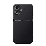 غطاء هاتف من جلد الليتشي المغناطيسي مع تغطية كاملة ومقاوم للصدمات، لهواتف iPhone 16، iPhone 15 Pro Max، iPhone 15 Pro، iPhone 15 Plus، iPhone 15، iPhone 14 Plus، iPhone 14، iPhone 14 Pro