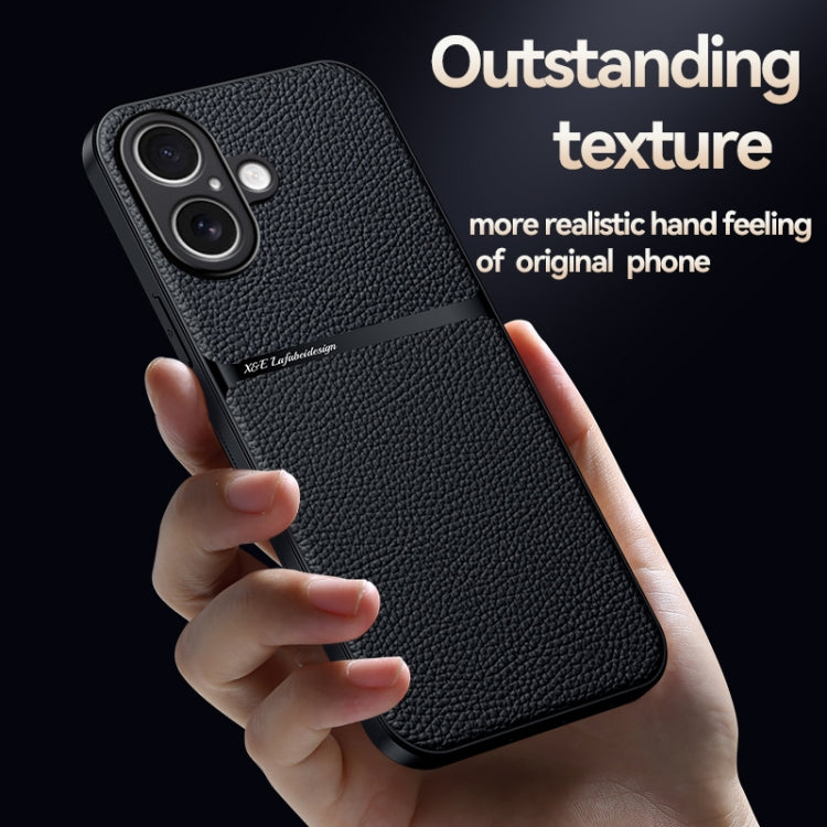 غطاء هاتف من جلد الليتشي المغناطيسي مع تغطية كاملة ومقاوم للصدمات، لهواتف iPhone 16، iPhone 15 Pro Max، iPhone 15 Pro، iPhone 15 Plus، iPhone 15، iPhone 14 Plus، iPhone 14، iPhone 14 Pro