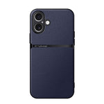 غطاء هاتف من جلد الليتشي المغناطيسي مع تغطية كاملة ومقاوم للصدمات، لهواتف iPhone 16، iPhone 15 Pro Max، iPhone 15 Pro، iPhone 15 Plus، iPhone 15، iPhone 14 Plus، iPhone 14، iPhone 14 Pro