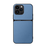 غطاء هاتف من جلد الليتشي المغناطيسي مع تغطية كاملة ومقاوم للصدمات، لهواتف iPhone 16، iPhone 15 Pro Max، iPhone 15 Pro، iPhone 15 Plus، iPhone 15، iPhone 14 Plus، iPhone 14، iPhone 14 Pro