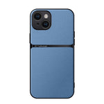 غطاء هاتف من جلد الليتشي المغناطيسي مع تغطية كاملة ومقاوم للصدمات، لهواتف iPhone 16، iPhone 15 Pro Max، iPhone 15 Pro، iPhone 15 Plus، iPhone 15، iPhone 14 Plus، iPhone 14، iPhone 14 Pro