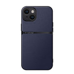 غطاء هاتف من جلد الليتشي المغناطيسي مع تغطية كاملة ومقاوم للصدمات، لهواتف iPhone 16، iPhone 15 Pro Max، iPhone 15 Pro، iPhone 15 Plus، iPhone 15، iPhone 14 Plus، iPhone 14، iPhone 14 Pro