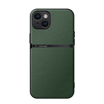 غطاء هاتف من جلد الليتشي المغناطيسي مع تغطية كاملة ومقاوم للصدمات، لهواتف iPhone 16، iPhone 15 Pro Max، iPhone 15 Pro، iPhone 15 Plus، iPhone 15، iPhone 14 Plus، iPhone 14، iPhone 14 Pro