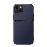 غطاء هاتف من جلد الليتشي المغناطيسي مع تغطية كاملة ومقاوم للصدمات، لهواتف iPhone 16، iPhone 15 Pro Max، iPhone 15 Pro، iPhone 15 Plus، iPhone 15، iPhone 14 Plus، iPhone 14، iPhone 14 Pro