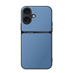 غطاء هاتف من جلد الليتشي مع حماية كاملة ومغناطيسية ومقاوم للصدمات، لأجهزة iPhone 17e / 16e، iPhone 17 Pro Max، iPhone 17 Pro، iPhone 17، iPhone Air، iPhone 16 Pro Max، iPhone 16 Pro، iPhone 16 Plus