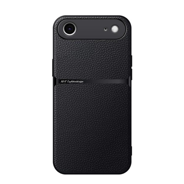 غطاء هاتف من جلد الليتشي مع حماية كاملة ومغناطيسية ومقاوم للصدمات، لأجهزة iPhone 17e / 16e، iPhone 17 Pro Max، iPhone 17 Pro، iPhone 17، iPhone Air، iPhone 16 Pro Max، iPhone 16 Pro، iPhone 16 Plus
