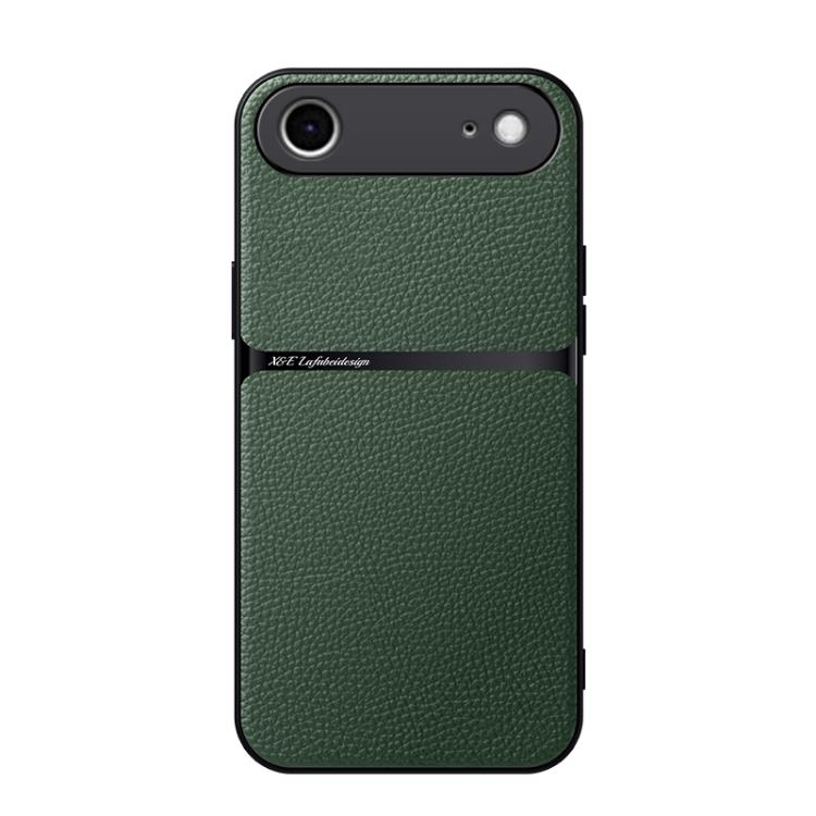 غطاء هاتف من جلد الليتشي مع حماية كاملة ومغناطيسية ومقاوم للصدمات، لأجهزة iPhone 17e / 16e، iPhone 17 Pro Max، iPhone 17 Pro، iPhone 17، iPhone Air، iPhone 16 Pro Max، iPhone 16 Pro، iPhone 16 Plus