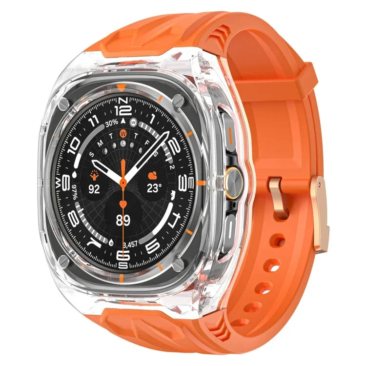 Modified PC Hybrid TPU Watch Case Band, For Samsung Galaxy Watch Ultra 47mm / Ultra 2025