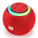 مكبر صوت بلوتوث لاسلكي محمول صغير T&G TG683 مع ضوء أجواء LED خارجي، TG683