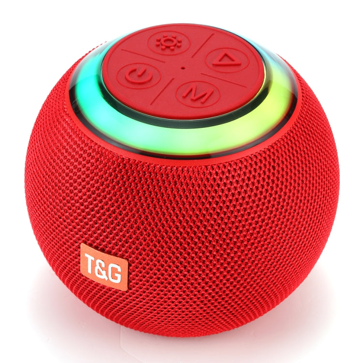 مكبر صوت بلوتوث لاسلكي محمول صغير T&G TG683 مع ضوء أجواء LED خارجي، TG683