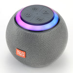 مكبر صوت بلوتوث لاسلكي محمول صغير T&G TG683 مع ضوء أجواء LED خارجي، TG683
