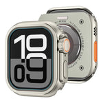 غطاء ساعة من سبيكة الزنك مقاس Ultra 49مم، لسلسلة Apple Watch 6 / 5 / 4 / SE مقاس 44مم، لسلسلة Apple Watch 10 / 11 مقاس 46مم، لسلسلة Apple Watch 9 / 8 / 7 مقاس 45مم