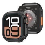 غطاء ساعة من سبيكة الزنك مقاس Ultra 49مم، لسلسلة Apple Watch 6 / 5 / 4 / SE مقاس 44مم، لسلسلة Apple Watch 10 / 11 مقاس 46مم، لسلسلة Apple Watch 9 / 8 / 7 مقاس 45مم