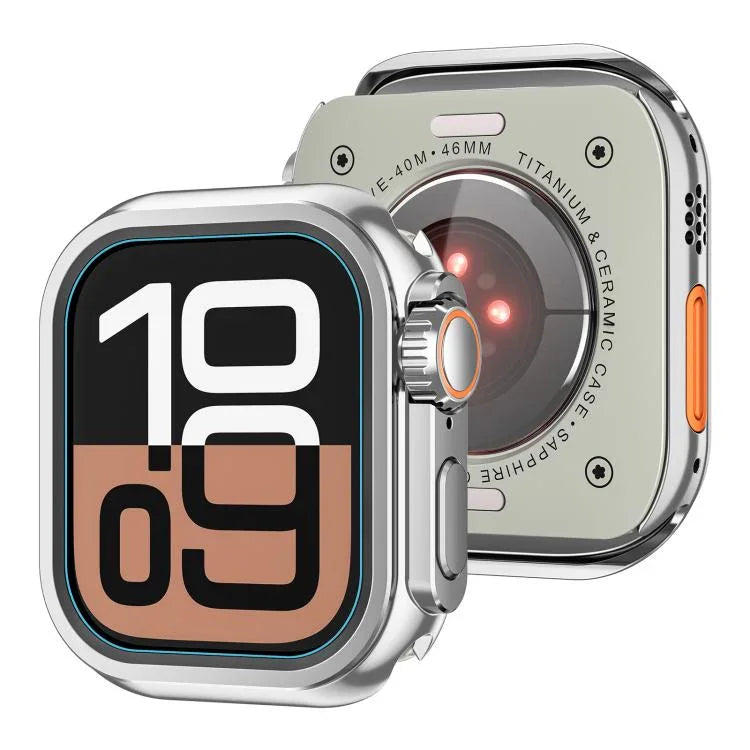 غطاء ساعة من سبيكة الزنك مقاس Ultra 49مم، لسلسلة Apple Watch 6 / 5 / 4 / SE مقاس 44مم، لسلسلة Apple Watch 10 / 11 مقاس 46مم، لسلسلة Apple Watch 9 / 8 / 7 مقاس 45مم
