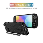 غطاء حماية قابل للفصل بنمط X مع حامل، لـ Nintendo Switch 2