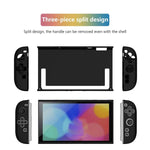 غطاء حماية قابل للفصل بنمط X مع حامل، لـ Nintendo Switch 2
