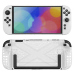 غطاء حماية قابل للفصل بنمط X مع حامل، لـ Nintendo Switch 2