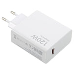 شاحن USB سريع 120 واط مع كابل USB إلى Type-C بطول 1 متر، 120 واط
