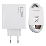 شاحن USB سريع 120 واط مع كابل USB إلى Type-C بطول 1 متر، 120 واط