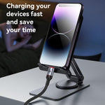 Yesido CA182 PD27W 3A كابل بيانات شحن USB-C / Type-C إلى 8 دبابيس، الطول: 1.2م، CA182