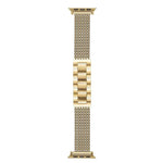 سوار ساعة من الفولاذ المقاوم للصدأ بست سلاسل، لساعات Apple Watch مقاسات 46مم / 49مم / 45مم / 44مم، لساعات Apple Watch مقاسات 42مم / 41مم / 40مم / 38مم