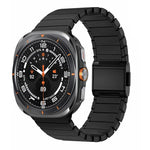 سوار ساعة من الفولاذ المقاوم للصدأ مع إبزيم نورمان من الخيزران، لساعات Samsung Galaxy Watch Ultra 47mm / Ultra 2025