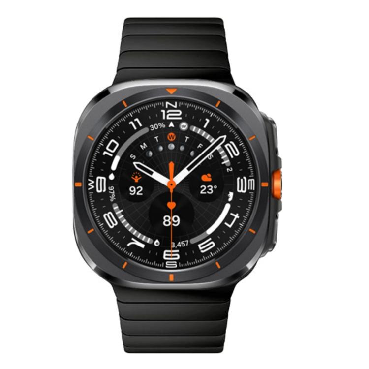 سوار ساعة من الفولاذ المقاوم للصدأ مع إبزيم نورمان من الخيزران، لساعات Samsung Galaxy Watch Ultra 47mm / Ultra 2025