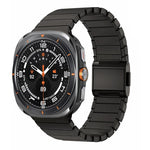 سوار ساعة من الفولاذ المقاوم للصدأ مع إبزيم نورمان من الخيزران، لساعات Samsung Galaxy Watch Ultra 47mm / Ultra 2025