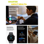 ساعة ذكية Zeblaze Btalk 3 مع GPS وشاشة AMOLED عالية الدقة 1.43 بوصة، دعم مكالمات بلوتوث