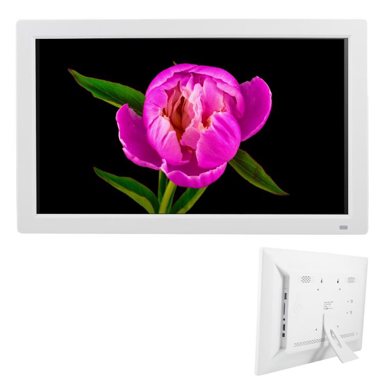 إطار صور رقمي بشاشة LED بحجم 18.5 بوصة XCLT1850، قابس أمريكي، قابس أوروبي، قابس بريطاني، قابس أسترالي