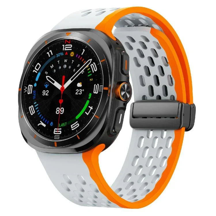 Kalebol Mesh Magnetic Silicone Watch Strap, For Samsung Galaxy Watch Ultra 47mm / Ultra 2025