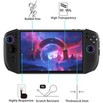 قطعتان من فيلم زجاج مقسى مقاوم للانفجار 9H بسماكة 0.3 مم، لـ Lenovo Legion Go 2 / Y700 Gen5 بحجم 8.8 بوصة، لـ Lenovo Legion Go S بحجم 8.0 بوصة