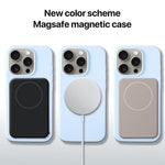 Large Hole Camera MagSafe Liquid Silicone Full Coverage Phone Case, For iPhone 16 Pro Max, For iPhone 16 Pro, For iPhone 16 Plus, For iPhone 16