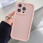 غطاء هاتف TPU بإطار مقاوم للصدمات مع فتحات دقيقة ومعتم، لهواتف iPhone 17e / 16e، لهاتف iPhone 17 Pro Max، لهاتف iPhone 17 Pro، لهاتف iPhone 17، لهاتف iPhone Air، لهاتف iPhone 16 Pro Max