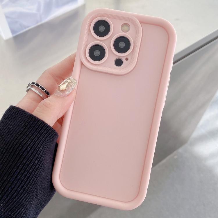 غطاء هاتف TPU بإطار مقاوم للصدمات مع فتحات دقيقة ومعتم، لهاتف iPhone 16 Pro، لهاتف iPhone 16 Plus، لهاتف iPhone 16، لهاتف iPhone 15 Pro Max، لهاتف iPhone 15 Pro، لهاتف iPhone 15 Plus