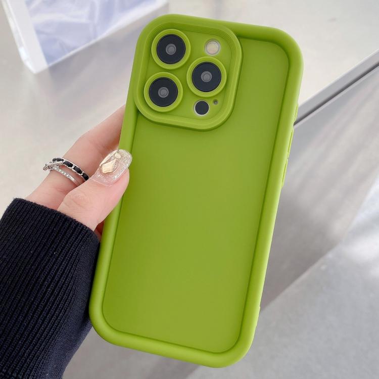غطاء هاتف TPU بإطار مقاوم للصدمات مع فتحات دقيقة ومعتم، لهاتف iPhone 16 Pro، لهاتف iPhone 16 Plus، لهاتف iPhone 16، لهاتف iPhone 15 Pro Max، لهاتف iPhone 15 Pro، لهاتف iPhone 15 Plus