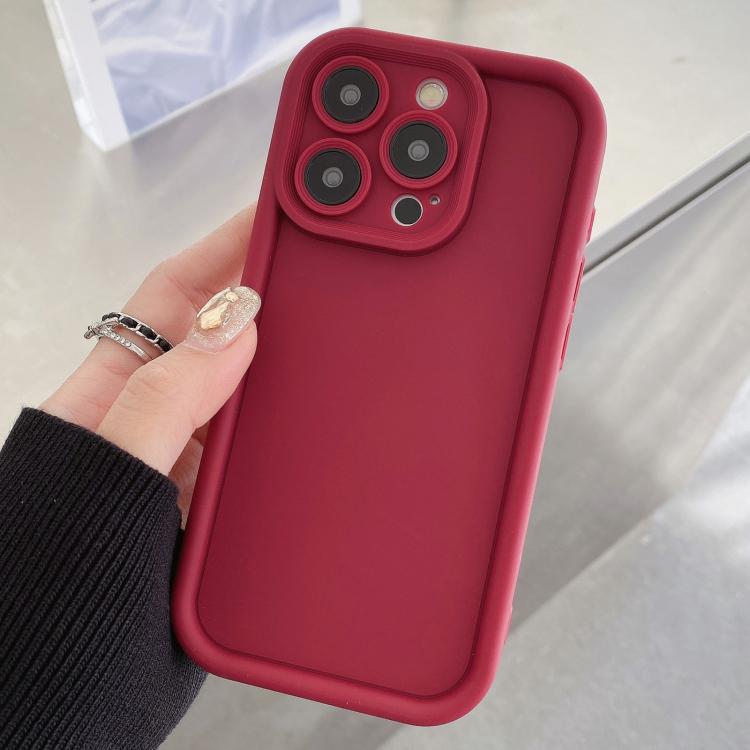 غطاء هاتف TPU مع إطار مقاوم للصدمات، تصميم غير لامع مع فتحات دقيقة، لهواتف iPhone 13 Pro Max، iPhone 13 Pro، iPhone 13، iPhone 12، iPhone 12 Pro Max، iPhone 12 Pro