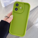 غطاء هاتف TPU مع إطار مقاوم للصدمات، تصميم غير لامع مع فتحات دقيقة، لهواتف iPhone 13 Pro Max، iPhone 13 Pro، iPhone 13، iPhone 12، iPhone 12 Pro Max، iPhone 12 Pro