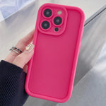 غطاء هاتف TPU مع إطار مقاوم للصدمات، تصميم غير لامع مع فتحات دقيقة، لهواتف iPhone 13 Pro Max، iPhone 13 Pro، iPhone 13، iPhone 12، iPhone 12 Pro Max، iPhone 12 Pro