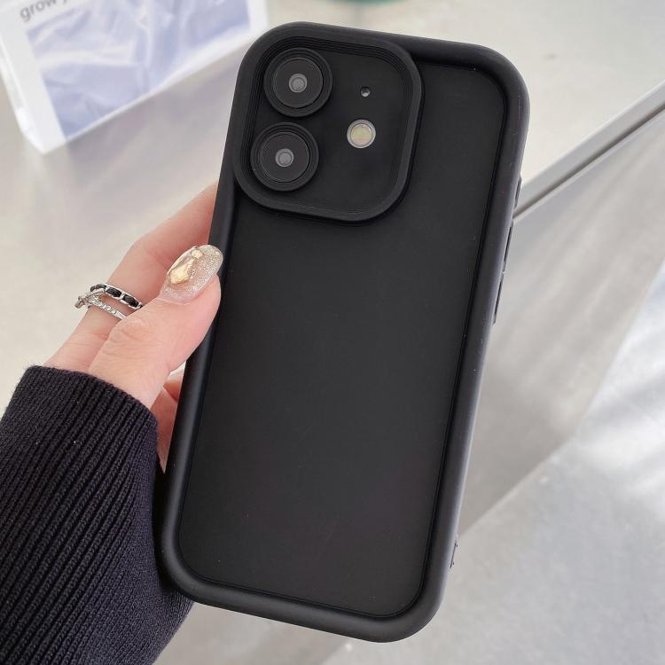 غطاء هاتف TPU مع إطار مقاوم للصدمات، تصميم غير لامع مع فتحات دقيقة، لهواتف iPhone 11 Pro Max، iPhone 11، iPhone 11 Pro، iPhone X / XS، iPhone XR، iPhone XS Max