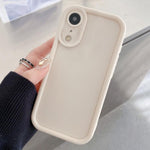 غطاء هاتف TPU مع إطار مقاوم للصدمات، تصميم غير لامع مع فتحات دقيقة، لهواتف iPhone 11 Pro Max، iPhone 11، iPhone 11 Pro، iPhone X / XS، iPhone XR، iPhone XS Max