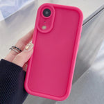 غطاء هاتف TPU مع إطار مقاوم للصدمات، تصميم غير لامع مع فتحات دقيقة، لهواتف iPhone 11 Pro Max، iPhone 11، iPhone 11 Pro، iPhone X / XS، iPhone XR، iPhone XS Max