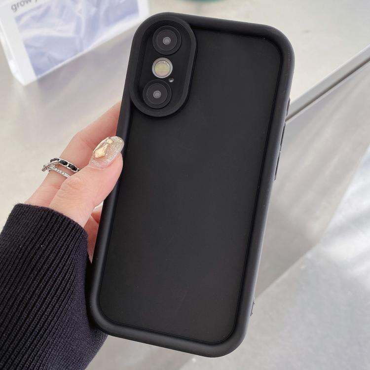 غطاء هاتف TPU مع إطار مقاوم للصدمات، تصميم غير لامع مع فتحات دقيقة، لهواتف iPhone 11 Pro Max، iPhone 11، iPhone 11 Pro، iPhone X / XS، iPhone XR، iPhone XS Max