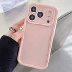 غطاء هاتف TPU بإطار مقاوم للصدمات مع فتحات دقيقة ومعتم، لهواتف iPhone 17e / 16e، لهاتف iPhone 17 Pro Max، لهاتف iPhone 17 Pro، لهاتف iPhone 17، لهاتف iPhone Air، لهاتف iPhone 16 Pro Max