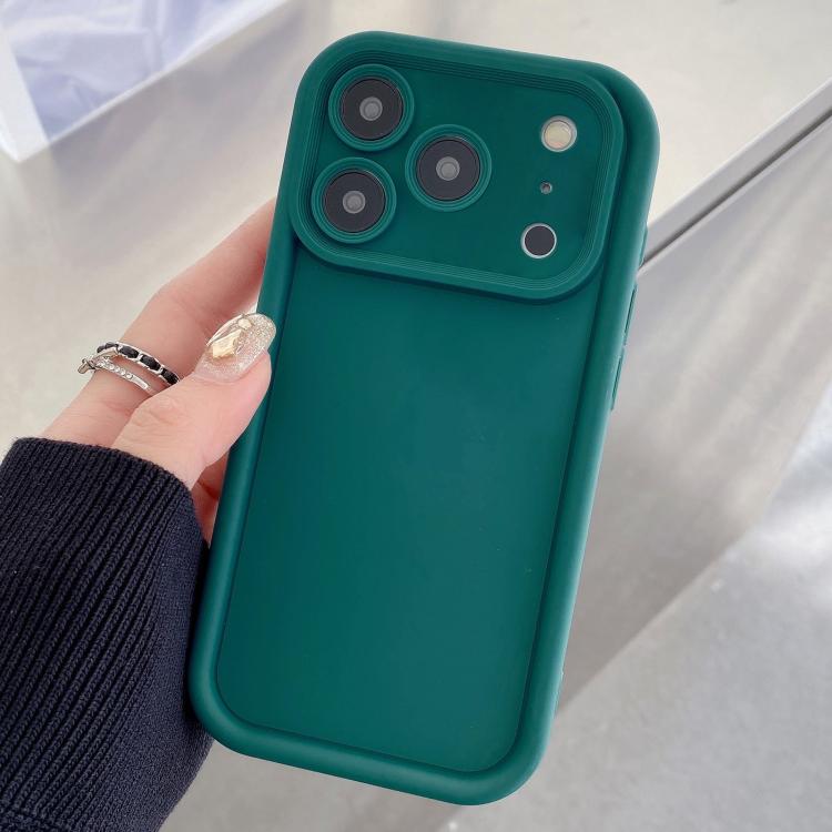 غطاء هاتف TPU بإطار مقاوم للصدمات مع فتحات دقيقة ومعتم، لهواتف iPhone 17e / 16e، لهاتف iPhone 17 Pro Max، لهاتف iPhone 17 Pro، لهاتف iPhone 17، لهاتف iPhone Air، لهاتف iPhone 16 Pro Max